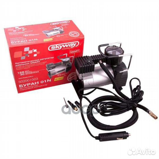 Компрессор металлический 30л/мин skyway буран