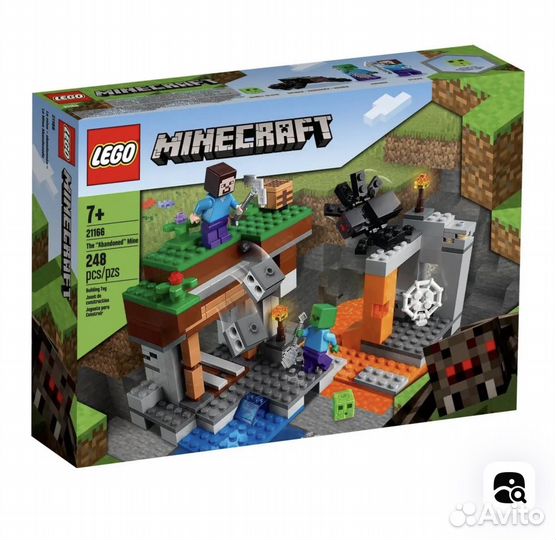 Конструктор lego Minecraft 21166 Заброшенная шахта