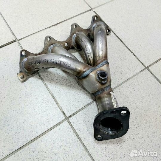 Выпускной коллектор Солярис, Киа Рио 3 нержавейка