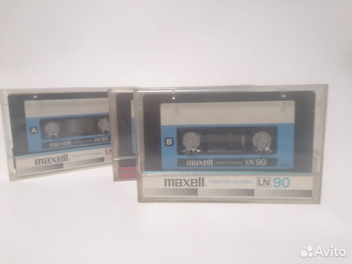 Аудиокассета maxell LN 90 С Записью