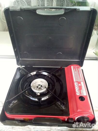 Плитка газовая портативная eurogas, новая