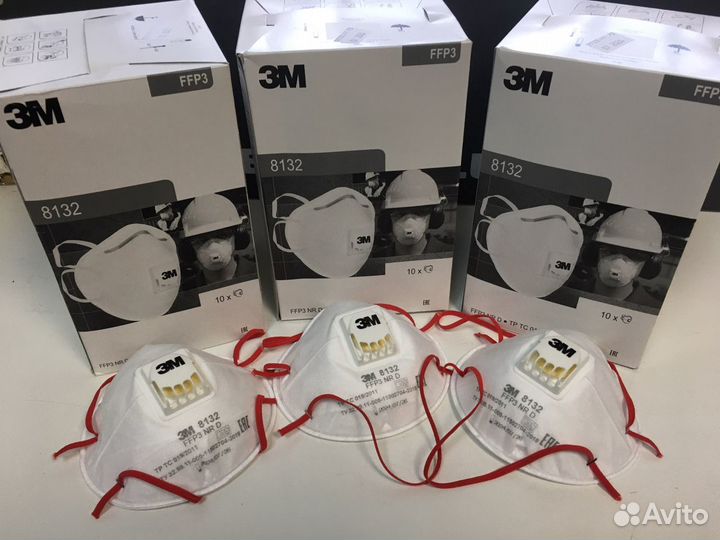 Респиратор 3м f8132 ffp3
