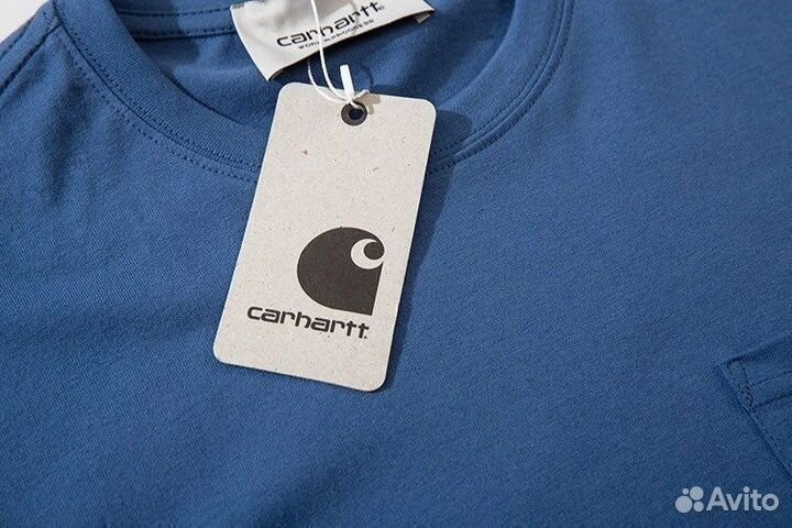 Футболка Carhartt pocket хаки