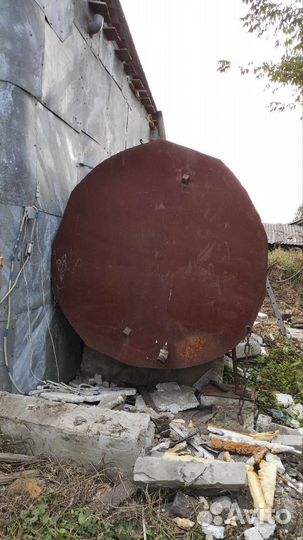 Бак для воды металлический