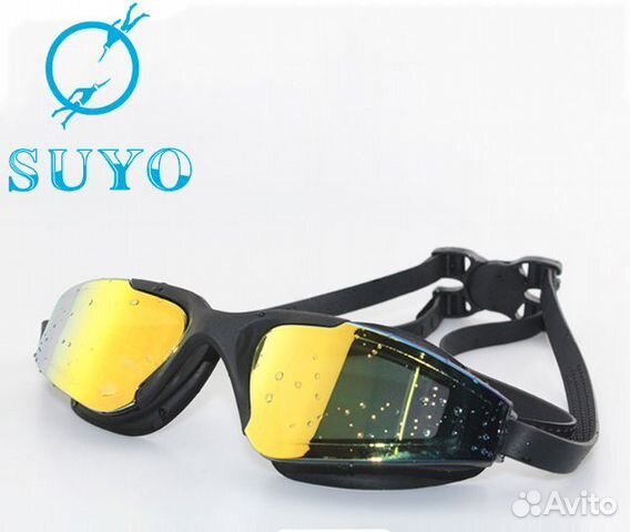 Очки для плавания с футляром