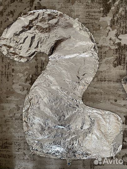 Фольгированные цифры