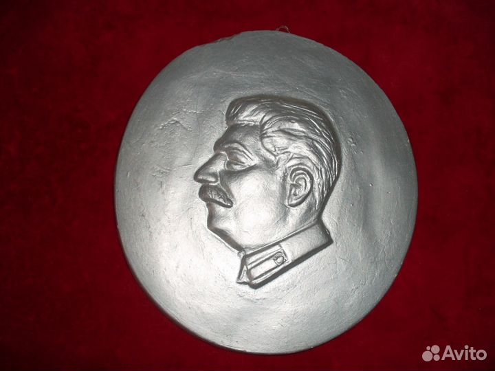 Подвесной настенный барельеф Сталина