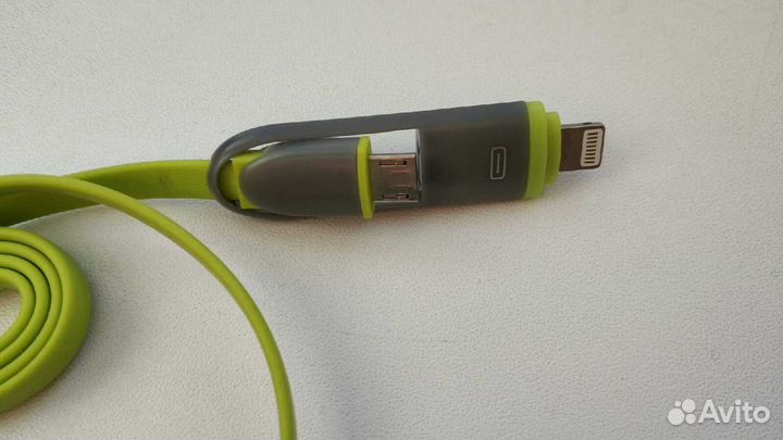 Новые Кабели Micro USB / Lightning 2 в 1