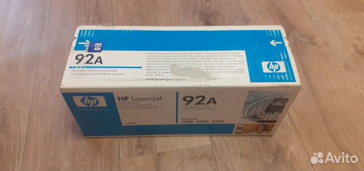 Новый картридж C4092A для принтеров HP (оригинал)