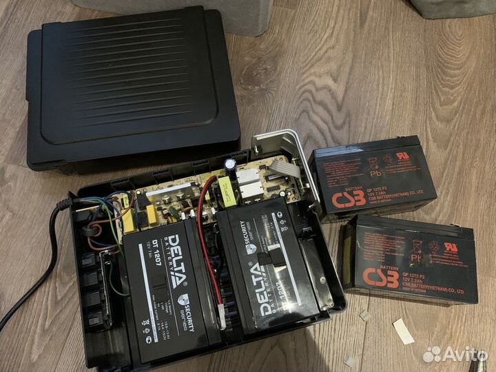 Блок ибп Ippon. Новые батареи. 600w