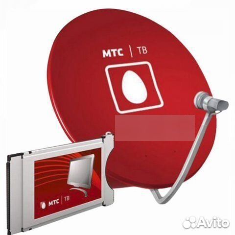 Антенна спутниковая МТС + cam модуль