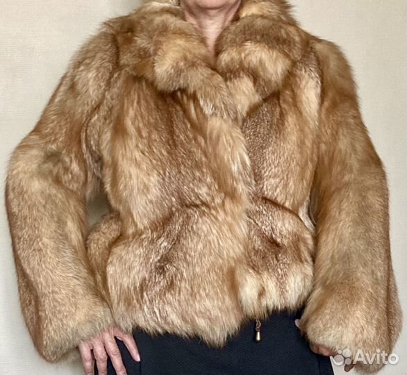 Шуба лисья