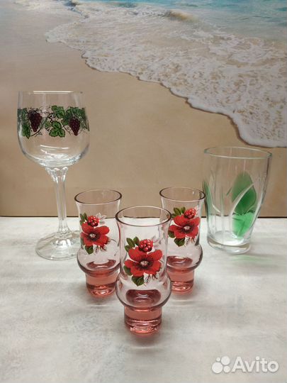 Стопки,стаканы,фужеры СССР