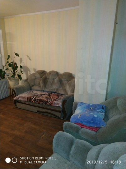 1-к. квартира, 30 м², 1/2 эт.