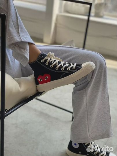 Кеды Converse Comme des Garcons Play женские