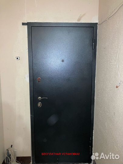 Новая входная дверь с бесплатной установкой