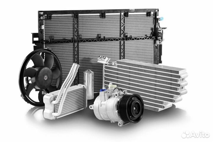 Радиатор охлаждения Фольксваген Туарег GP 2,5-5,0
