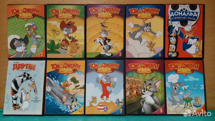 Мультфильмы и фильмы для детей на DVD