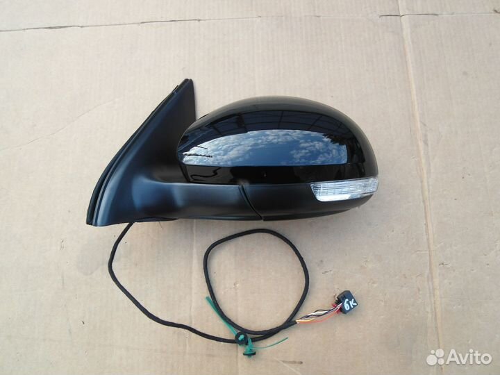 Зеркало левое 6 кон Аналог Volkswagen Tiguan 07-16