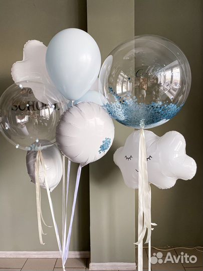 Гелиевые шары на выписку