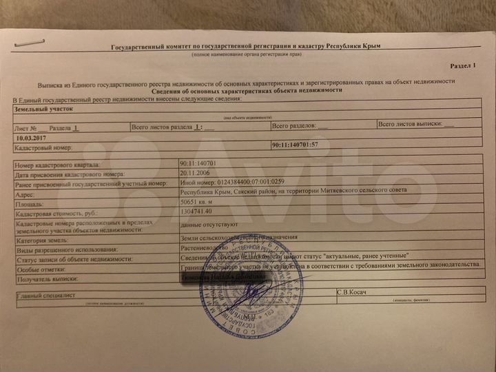 Участок 5,06 га (СНТ, ДНП)