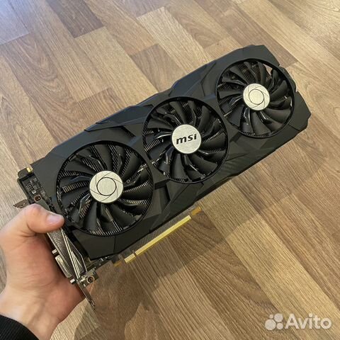 Видеокарта GTX 1080ti Msi Duke купить в Красноярске | Электроника | Авито