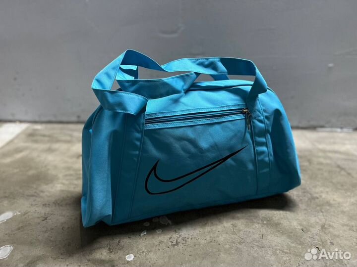 Спортивная сумка Nike голубая new