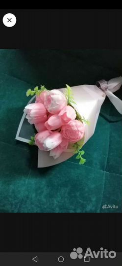 Букет из мыла