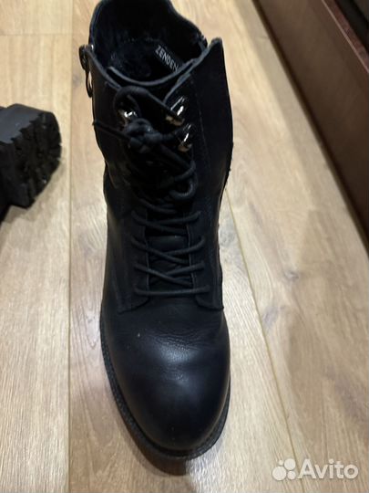 Ботинки женские натуральная кожа зимние