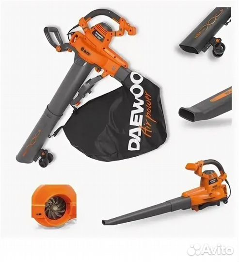 Воздуходувка-пылесос daewoo dabl 3000E