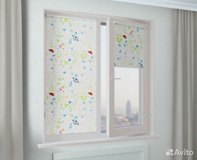 Рулонные шторы. Более 500 видов ткани