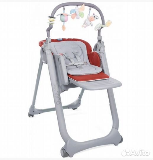 Стульчик для кормления chicco polly magic relax