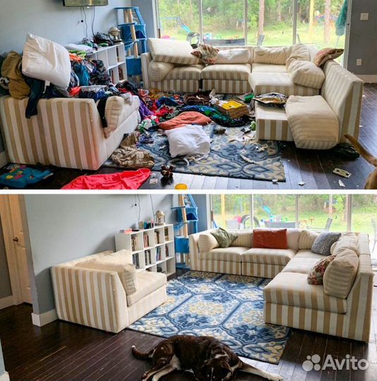 Клининг уборка квартир, домов, складских помещений