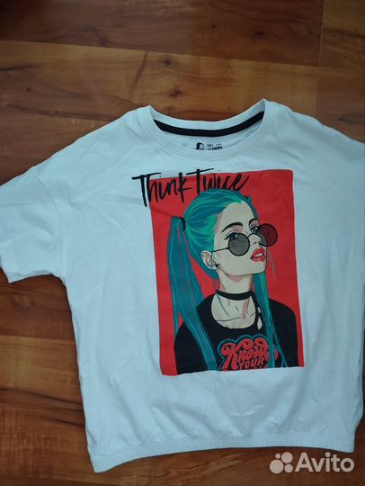 Пакетом одежда летняя на девочку до 135 см