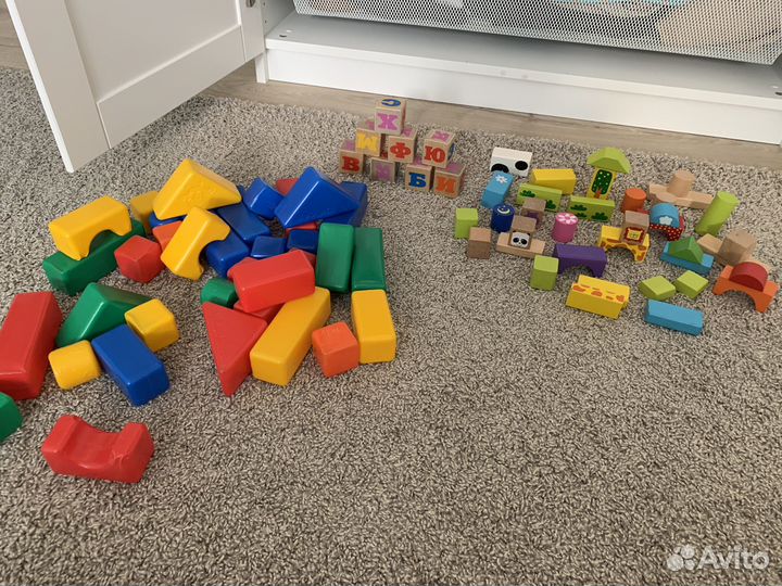 Кубики для малышей 0+