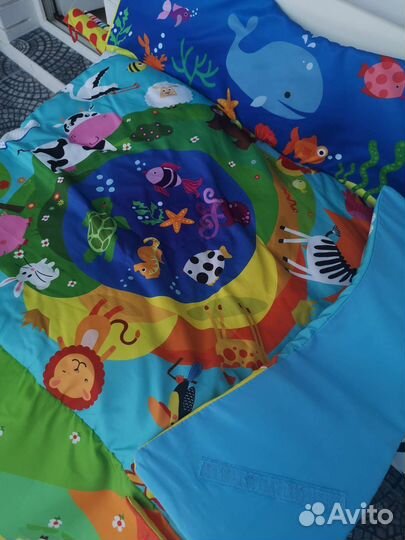 Развивающий коврик lionelo anika