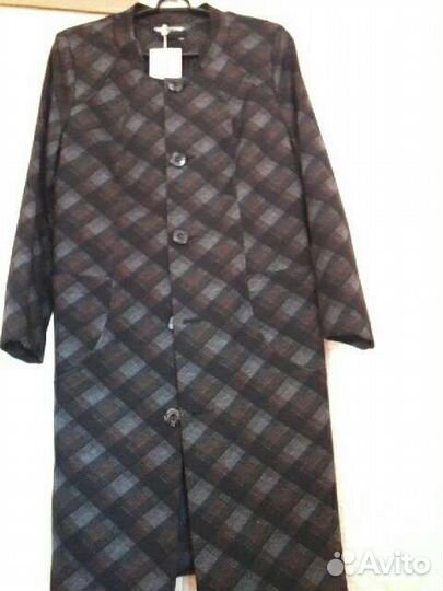 Пальто джерси