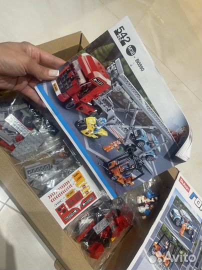 Конструктор sluban город 542 детали новый