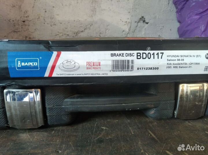 Тормозные диски на hyundai sonata