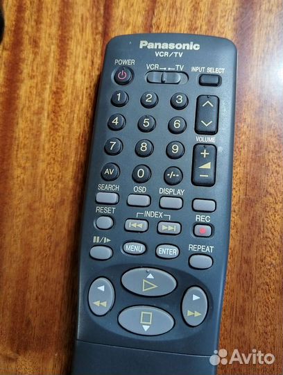Пульт panasonic vcr/tv