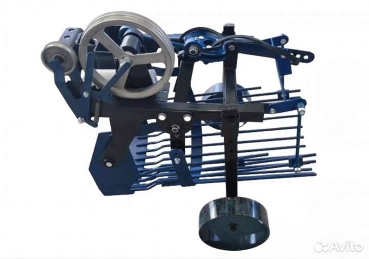 Картофелекопалка грохотная квм-1 к мотоблоку