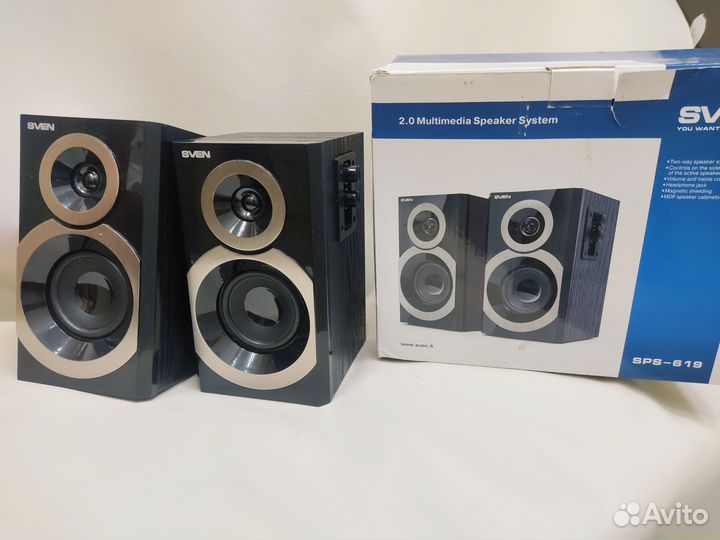 Колонки для компьютера Sven SPS-619