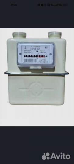 Газовый счетчик g4