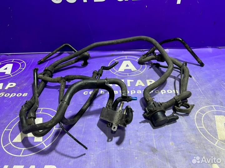 Теплообменник с магистралью Audi Q7 4L BUG 2006