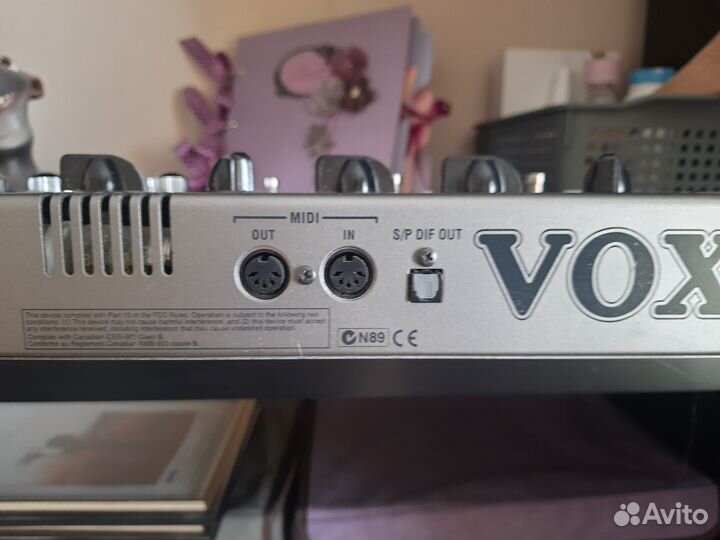 Гитарный процессор VOX Tonelab LE на лампе 12ах7