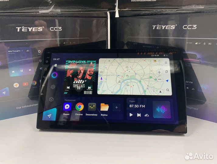 Teyes 6/128 для Hyundai Santa Fe 3