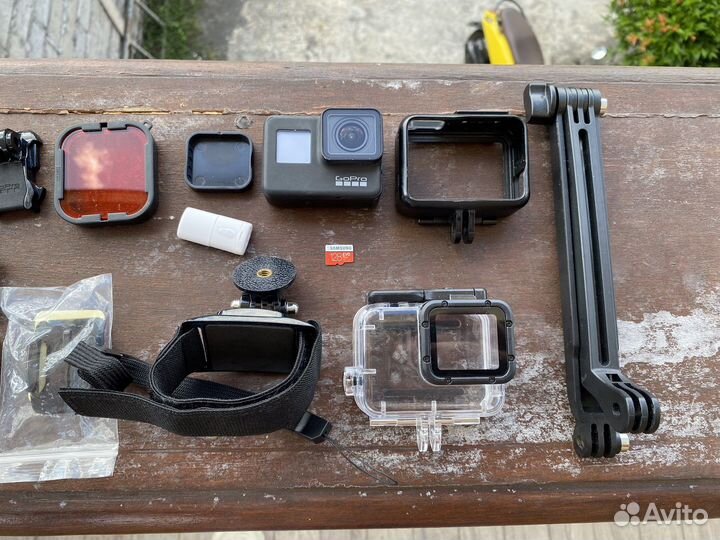 Камера GoPro Hero 7 black + карта 128 гб гоу про