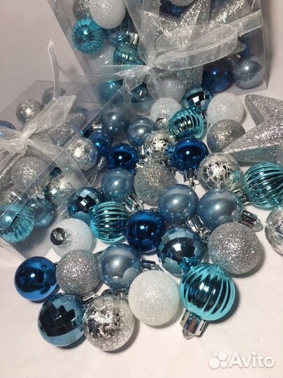 Подарочный набор елочных игрушек