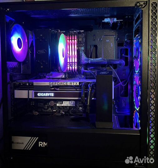 Игровой компьютер RTX 3070ti-i7 9700k-32gb