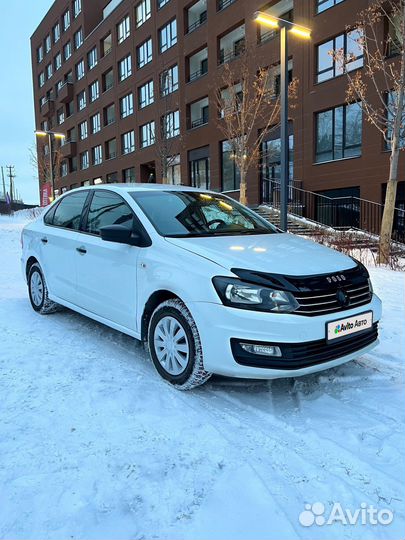 Volkswagen Polo 1.6 МТ, 2018, 135 000 км